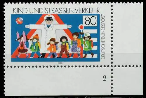 BRD BUND 1983 Nr 1181 postfrisch FORMNUMMER 2 822672