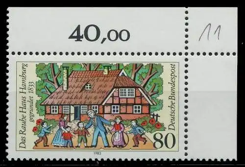BRD 1983 Nr 1186 postfrisch ECKE-ORE 8226FE