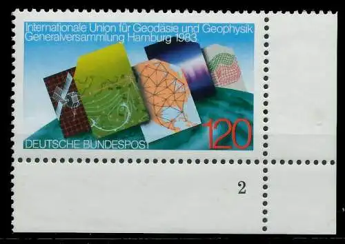 BRD 1983 Nr 1187 postfrisch FORMNUMMER 2 S698FE6