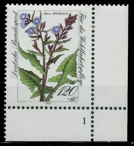 BRD 1983 Nr 1191 postfrisch FORMNUMMER 1 8227B6