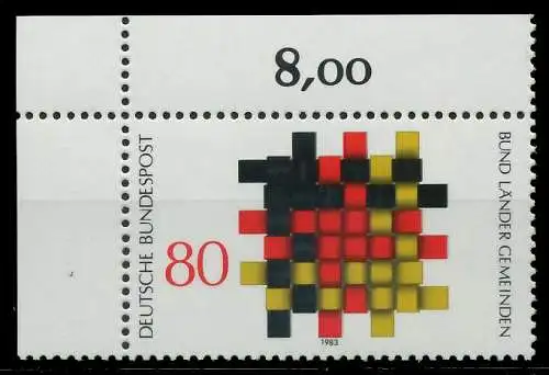 BRD 1983 Nr 1194 postfrisch ECKE-OLI S69F7EE