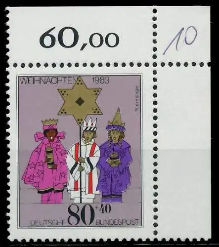 BRD 1983 Nr 1196 postfrisch ECKE-ORE 822832