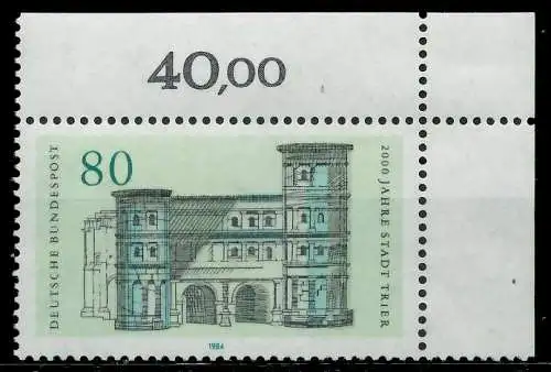 BRD 1984 Nr 1197 postfrisch ECKE-ORE S69F856