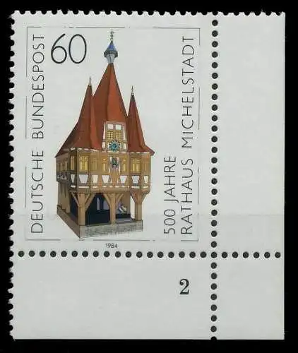 BRD 1984 Nr 1200 postfrisch FORMNUMMER 2 S69F886