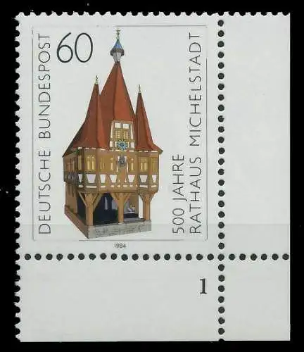 BRD 1984 Nr 1200 postfrisch FORMNUMMER 1 82288A