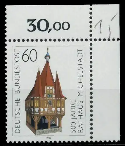 BRD 1984 Nr 1200 postfrisch ECKE-ORE 82288E