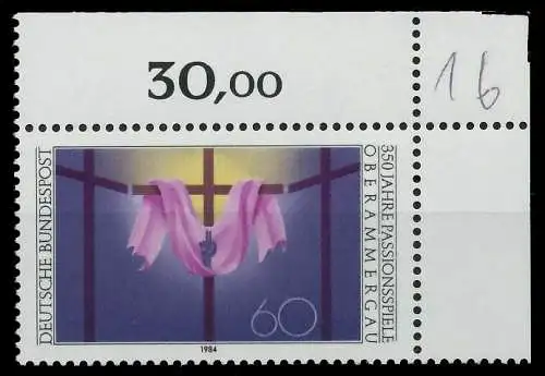 BRD 1984 Nr 1201 postfrisch ECKE-ORE 8228D2