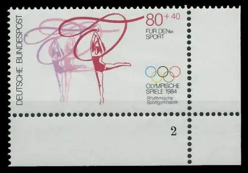 BRD 1984 Nr 1207 postfrisch FORMNUMMER 2 S69F952