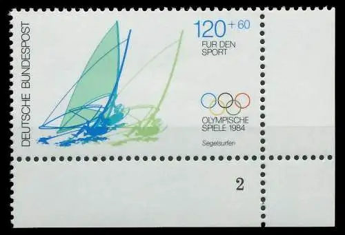 BRD 1984 Nr 1208 postfrisch FORMNUMMER 2 822976