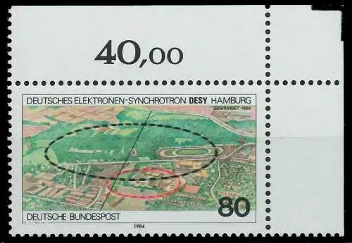 BRD 1984 Nr 1221 postfrisch ECKE-ORE 823A96