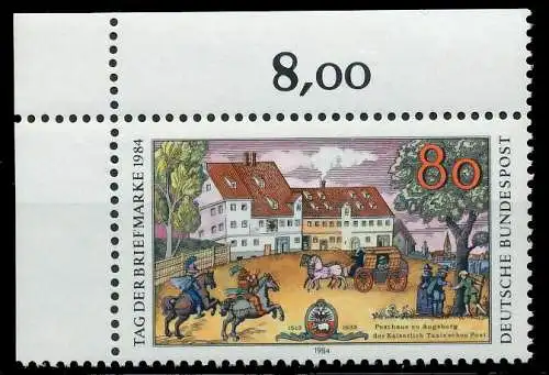 BRD 1984 Nr 1229 postfrisch ECKE-OLI S69FB66