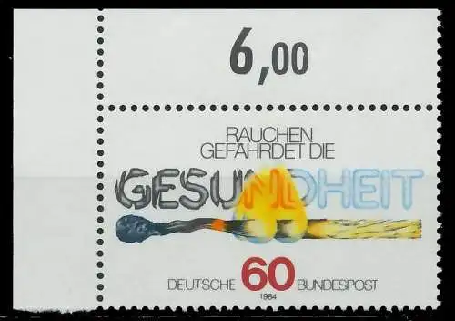 BRD 1984 Nr 1232 postfrisch ECKE-OLI S69FBB6