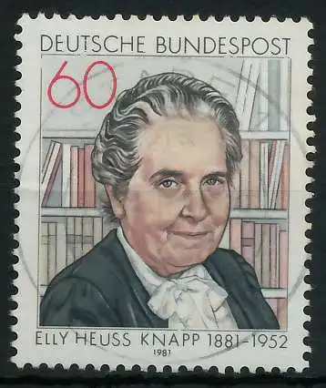 BRD 1981 Nr 1082 zentrisch gestempelt 823BEE