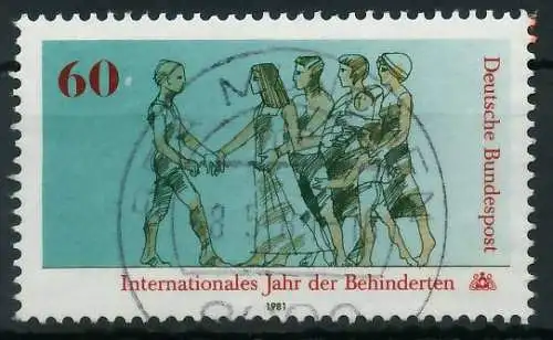 BRD 1981 Nr 1083 zentrisch gestempelt 823C12