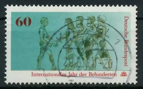 BRD 1981 Nr 1083 zentrisch gestempelt 823C32