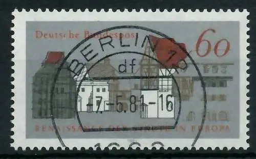 BRD BUND 1981 Nr 1084 zentrisch gestempelt 823C36