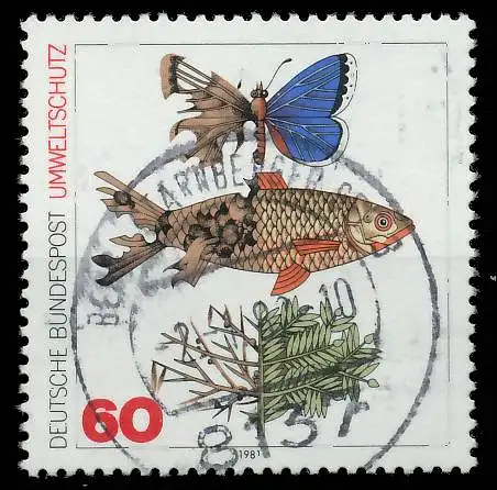 BRD 1981 Nr 1087 zentrisch gestempelt 823D26