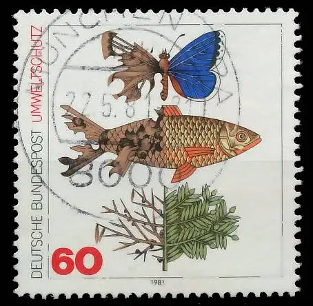 BRD 1981 Nr 1087 zentrisch gestempelt 823D3E