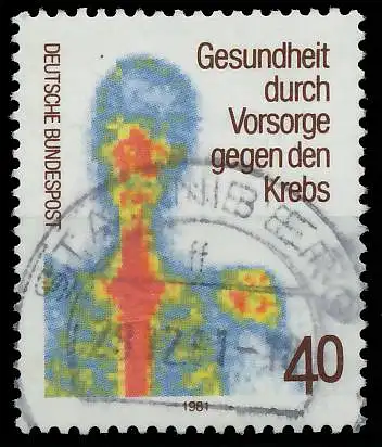 BRD 1981 Nr 1089 zentrisch gestempelt 823D4E