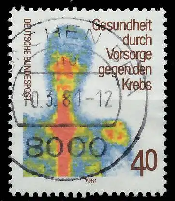 BRD 1981 Nr 1089 zentrisch gestempelt 823D52