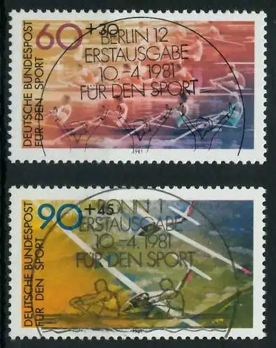 BRD 1981 Nr 1094-1095 ESST zentrisch gestempelt 823E06