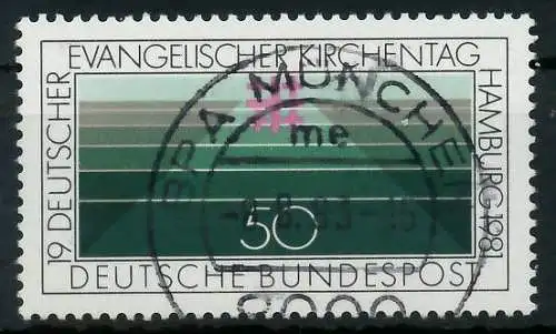 BRD 1981 Nr 1098 zentrisch gestempelt 823EDA