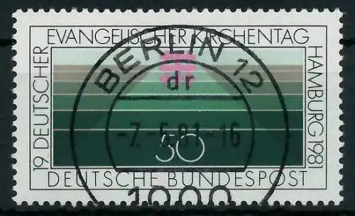 BRD 1981 Nr 1098 zentrisch gestempelt 823EFA