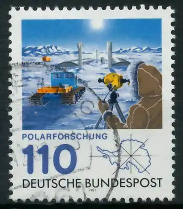 BRD 1981 Nr 1100 gestempelt 823F1E