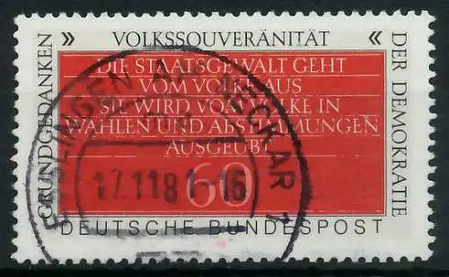 BRD 1981 Nr 1107 gestempelt 82407A