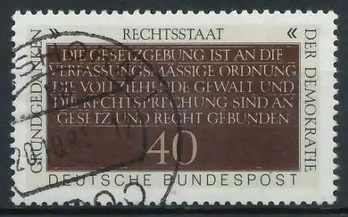 BRD 1981 Nr 1105 gestempelt 82408A