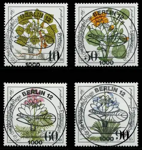 BRD 1981 Nr 1108-1111 ESST zentrisch gestempelt 824216