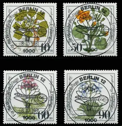 BRD 1981 Nr 1108-1111 ESST zentrisch gestempelt 82421A