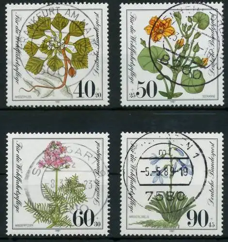 BRD 1981 Nr 1108-1111 zentrisch gestempelt 82425A