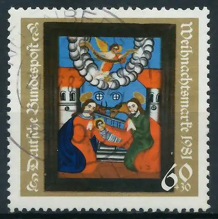 BRD 1981 Nr 1113 zentrisch gestempelt 8262AA