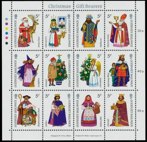 GUERNSEY Nr 340KB-351KB postfrisch KLEINBG S019D66