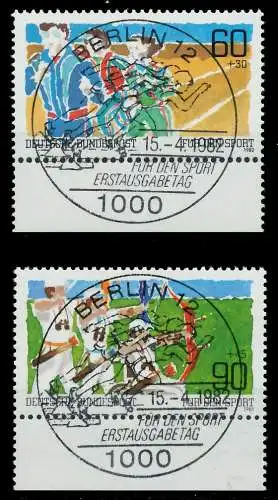 BRD 1982 Nr 1127-1128 ESST zentrisch gestempelt URA 82678E
