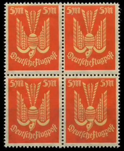 D-REICH INFLA Nr 218 postfrisch VIERERBLOCK 82689A