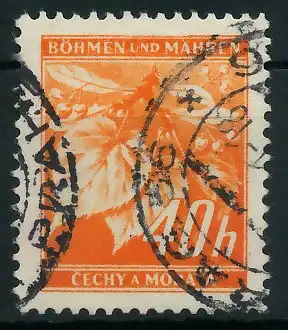 BÖHMEN MÄHREN 1939-1940 Nr 38 gestempelt 8269F2