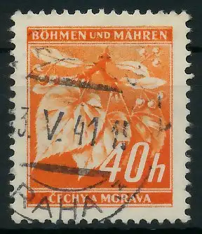 BÖHMEN MÄHREN 1939-1940 Nr 38 gestempelt 8269F6