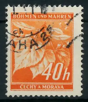 BÖHMEN MÄHREN 1939-1940 Nr 38 gestempelt 826A22