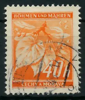 BÖHMEN MÄHREN 1939-1940 Nr 38 gestempelt 82820E