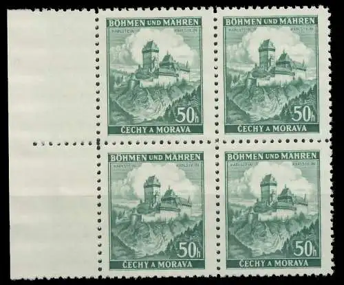BÖHMEN MÄHREN 1939-1940 Nr 26 postfrisch VIERERBLOCK SR 828232