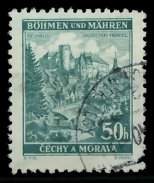 BÖHMEN MÄHREN 1939-1940 Nr 39 gestempelt 82827A