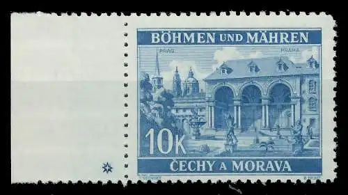 BÖHMEN MÄHREN 1939-1940 Nr 60PlSt1L postfrisch 8283FE