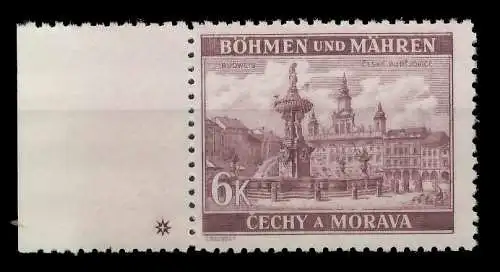 BÖHMEN MÄHREN 1939-1940 Nr 58PlSt1L postfrisch 82863A