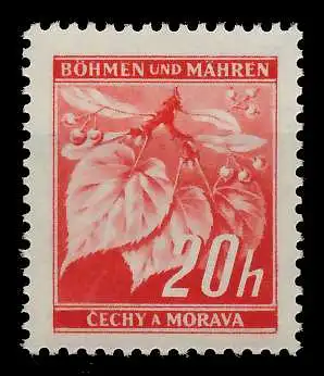 BÖHMEN MÄHREN 1939-1940 Nr 22 postfrisch 8287F6