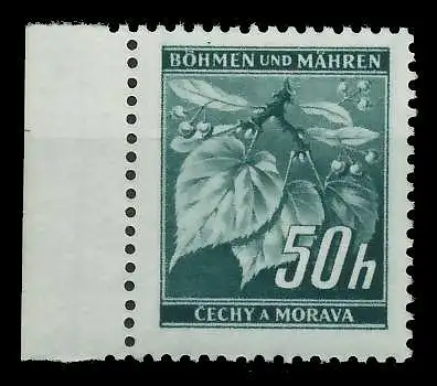 BÖHMEN MÄHREN 1939-1940 Nr 55 postfrisch SRA 8288B6