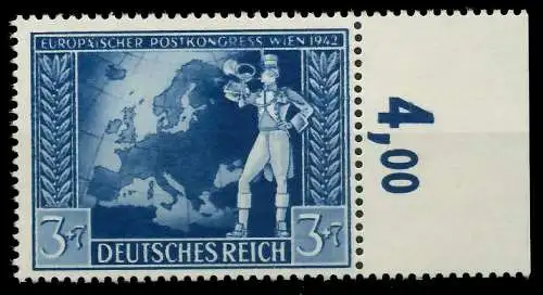 DEUTSCHES REICH 1942 Nr 820 postfrisch ORA 82AC9E