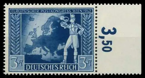 DEUTSCHES REICH 1942 Nr 820 postfrisch ORA 82ACAE
