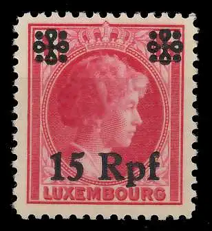 BES. 2WK LUXEMBURG Nr 24 postfrisch 82AF26